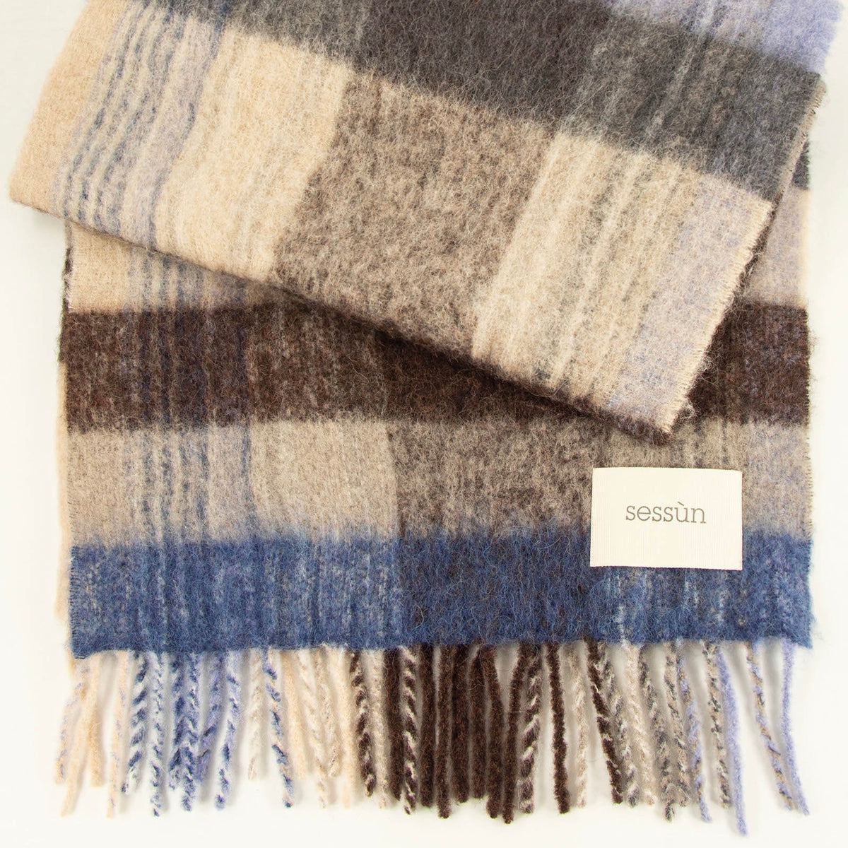 SCARF | LUCIO | BLUE CHECKS