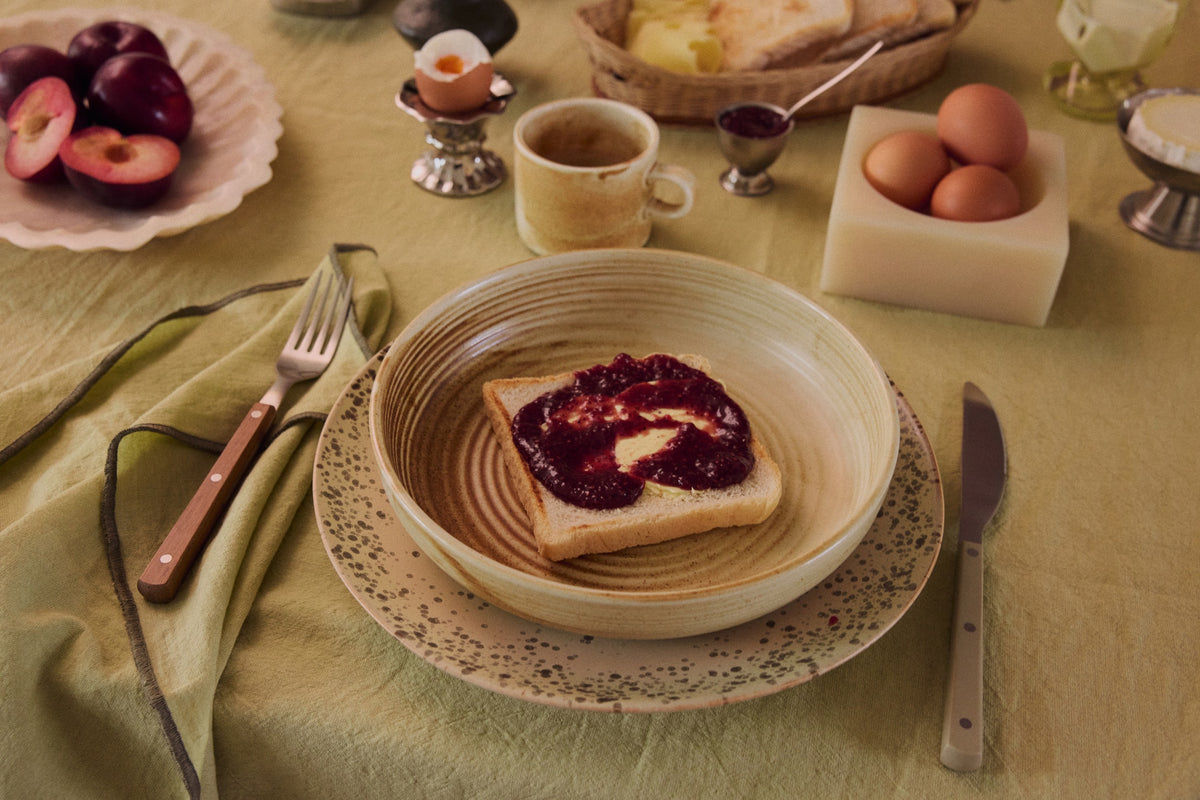 70's CUTLERY: WOOD | SET OF 16