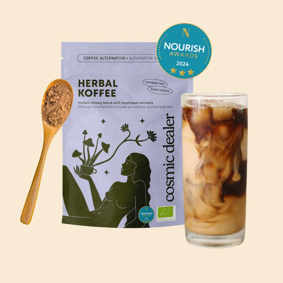 HERBAL KOFEE : ADAPTOGEN MUSHROOM COFFEE ALTERNATIVE