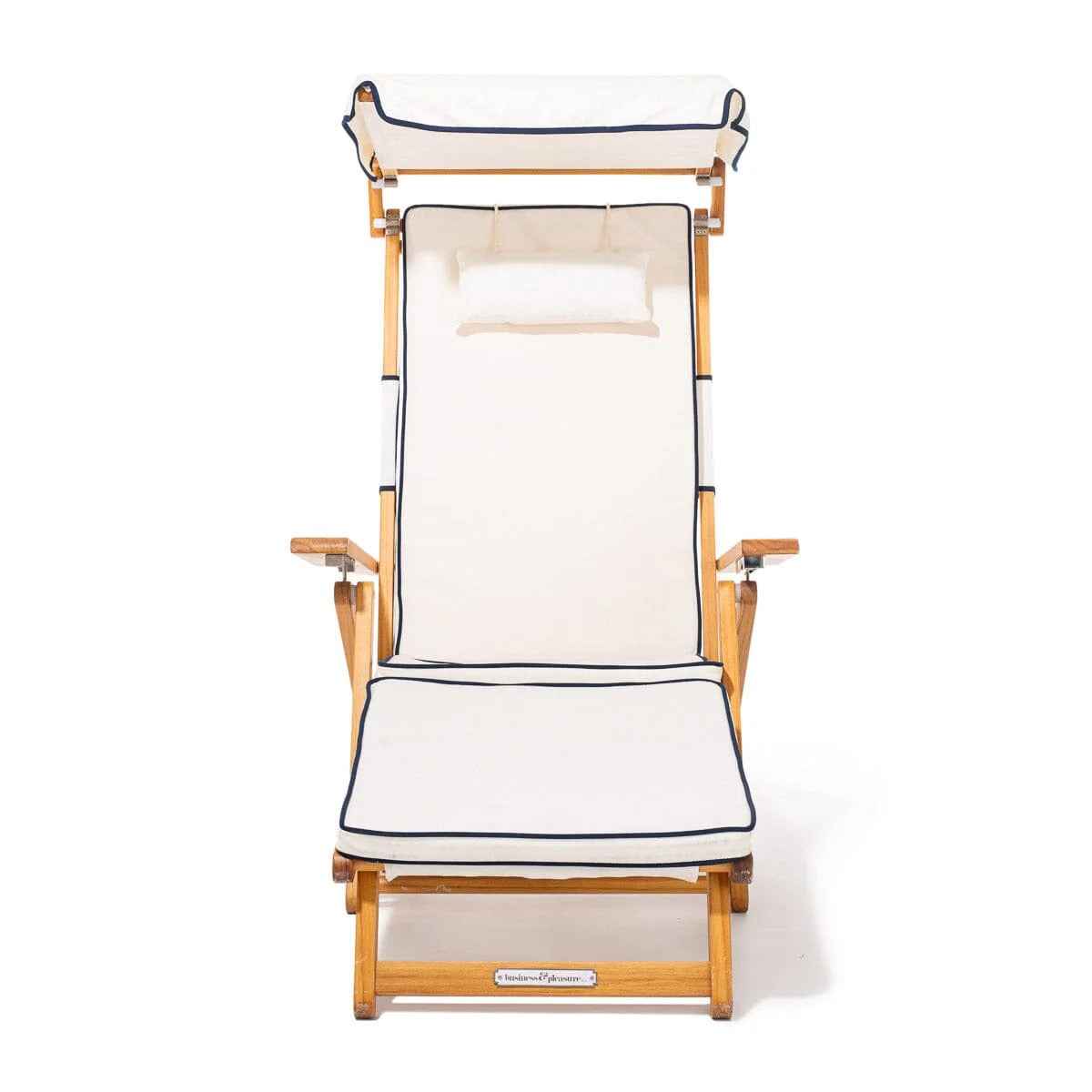 THE CLUB CHAIR - TEAK NATURAL - RIVIE WHITE | On Order