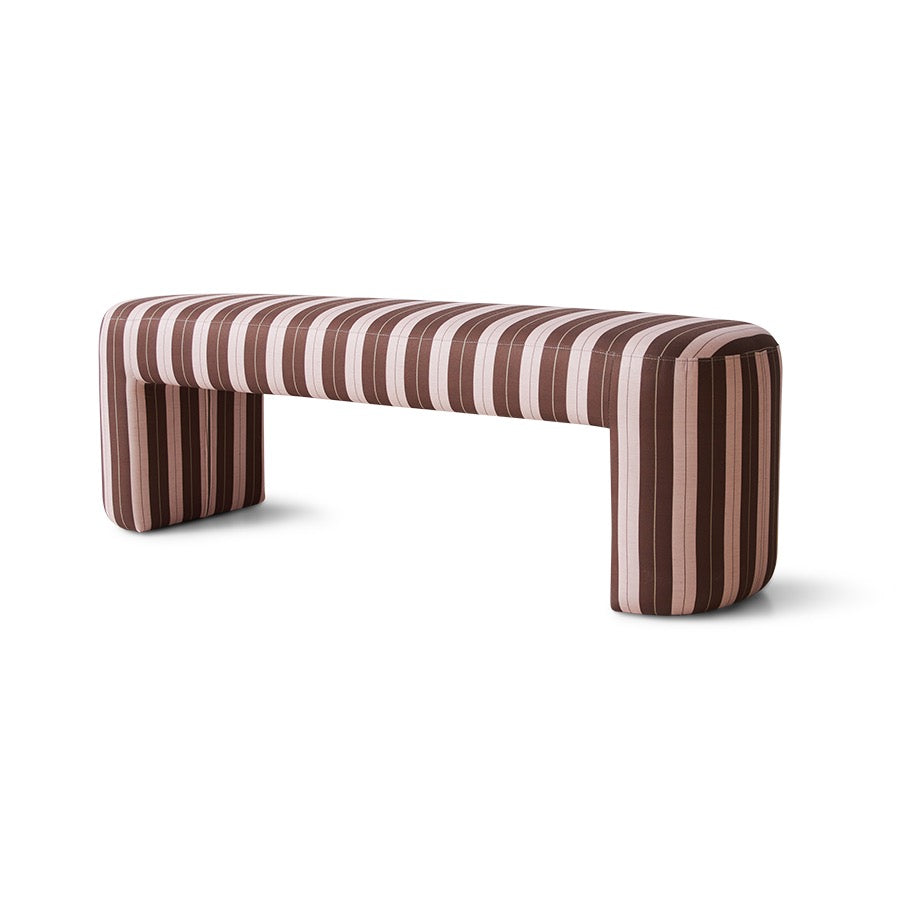 LOBBY BENCH STRIPED | On Order