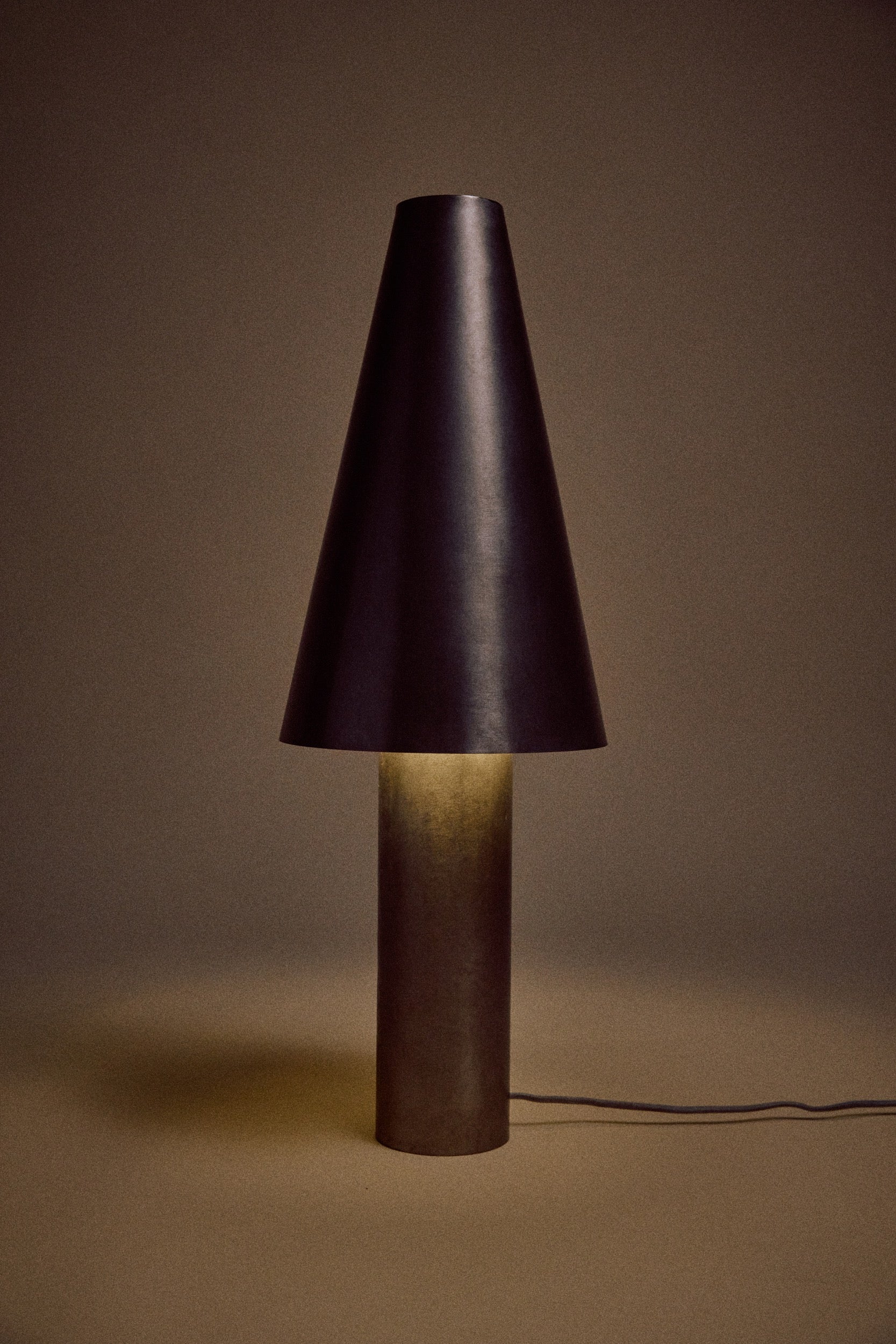 METAL CONE TABLE LAMP | On Order