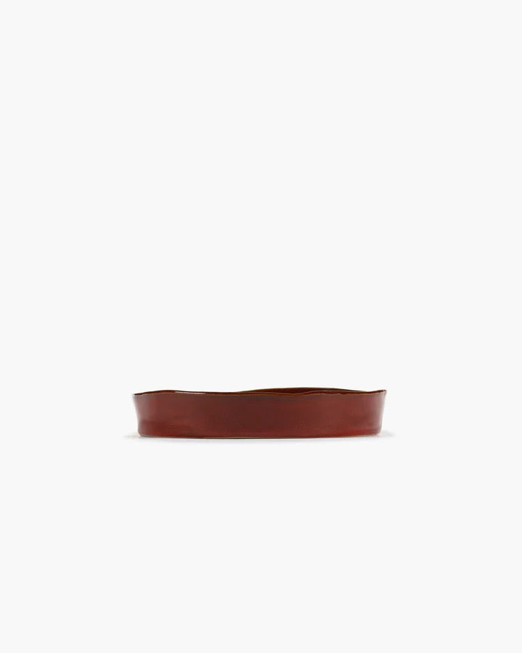 DEEP PLATE S VENETIAN RED LA MERE