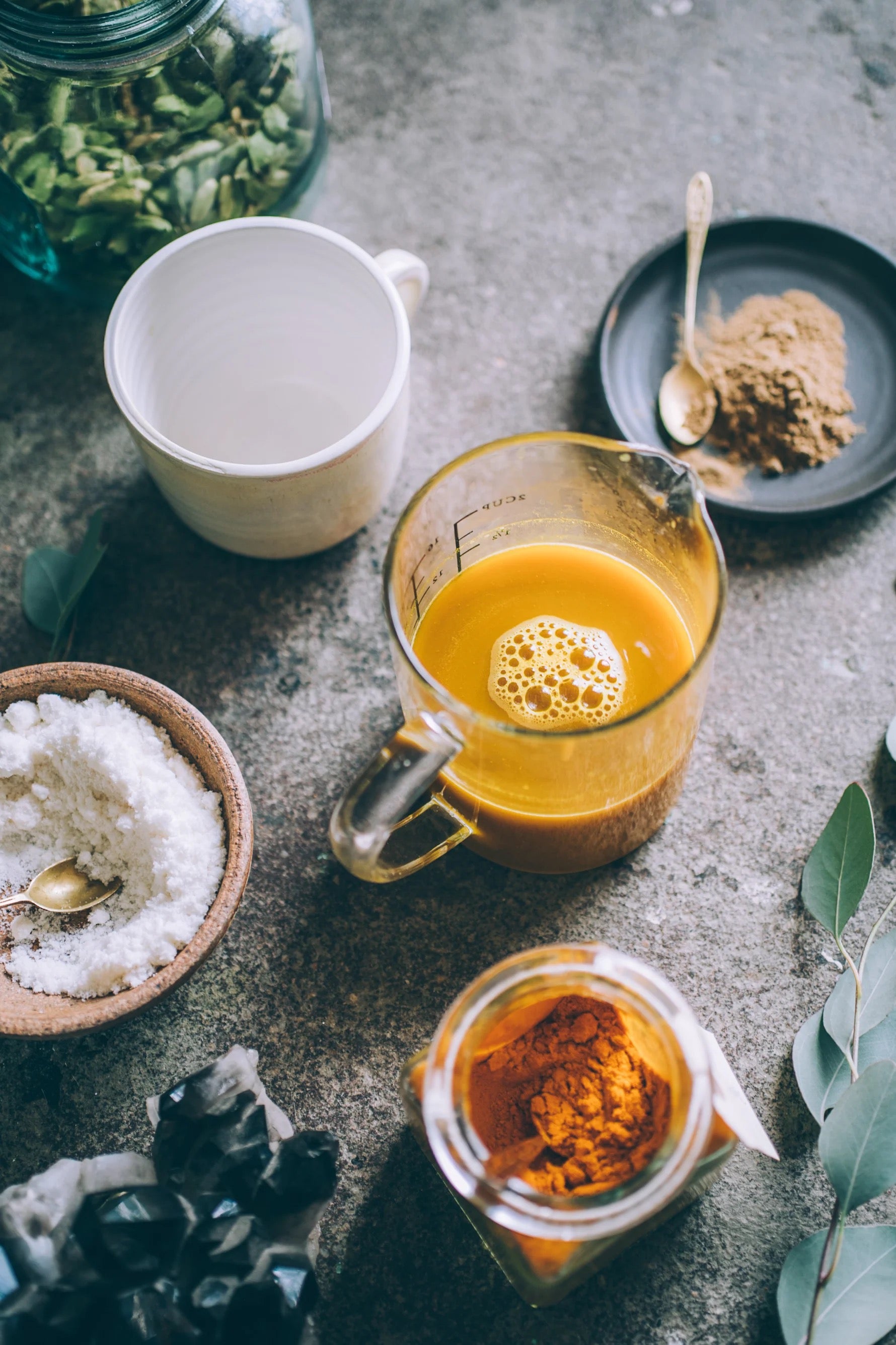 GOLDEN MOON MILK | BLUE LOTUS VANILLA