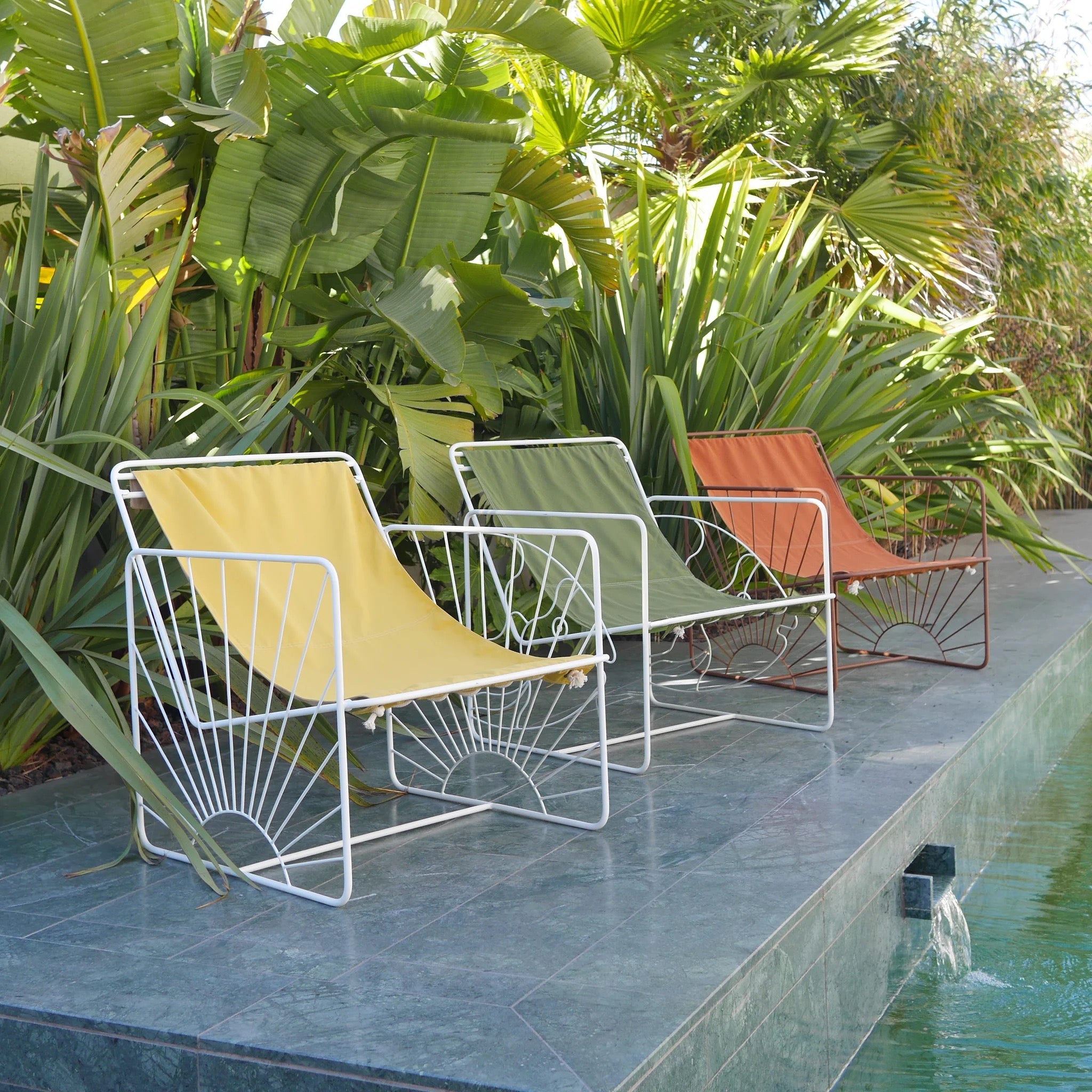ELDORADO SUN CANVAS ARMCHAIR | FERN - Available 20/08