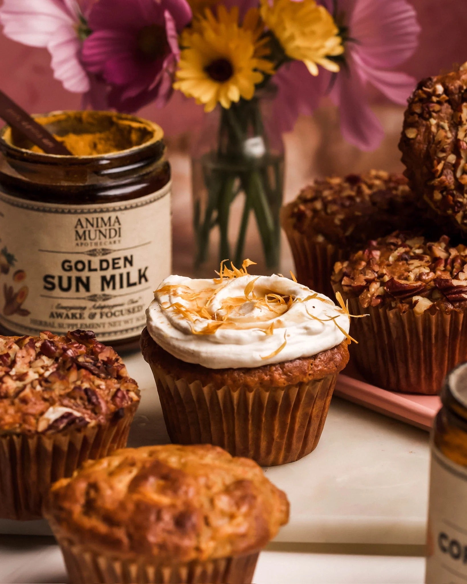 GOLDEN SUN MILK | ENERGIZING ADAPTOGENIC CHAI