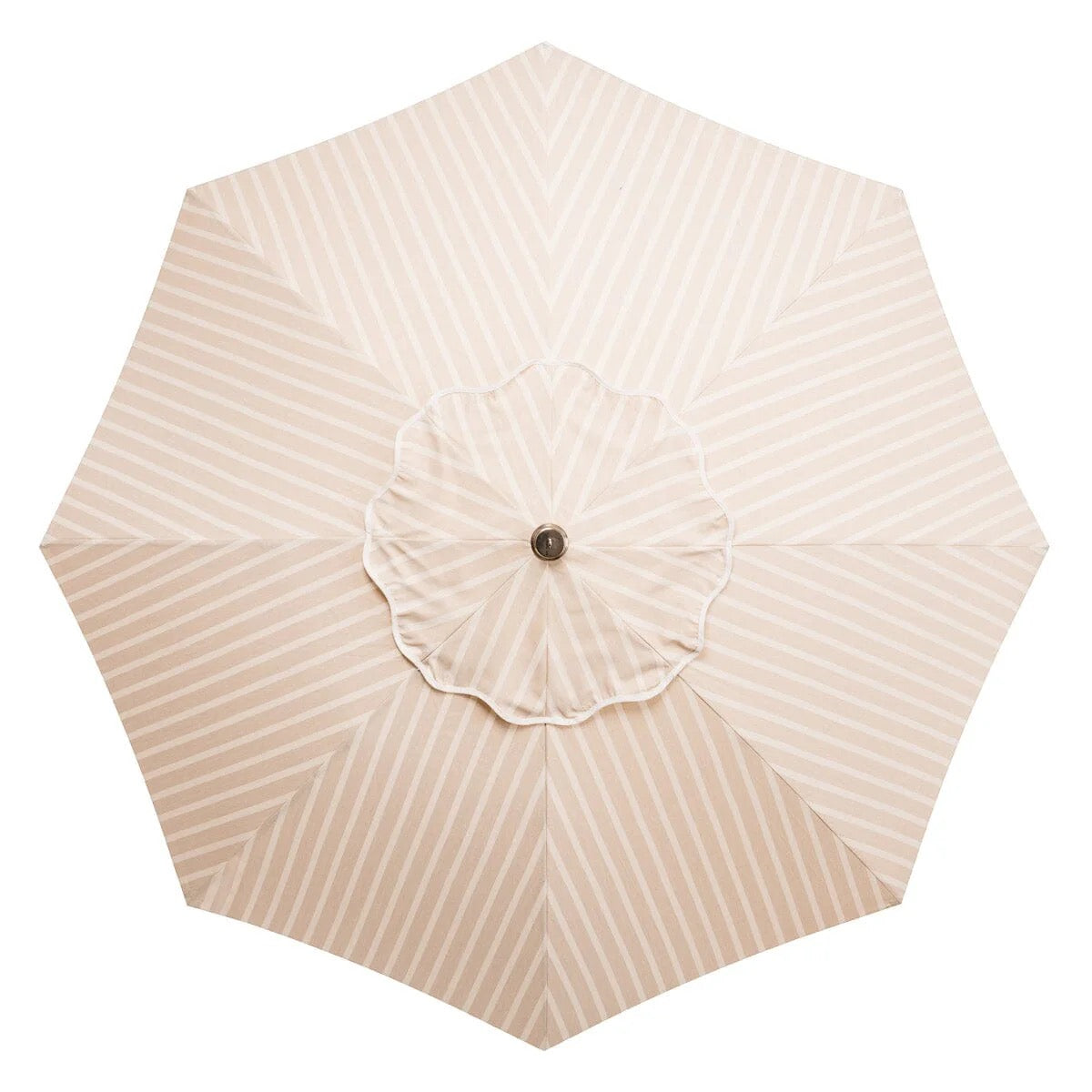 THE CLUB UMBRELLA - MONACO NATURAL STRIPE | On Order