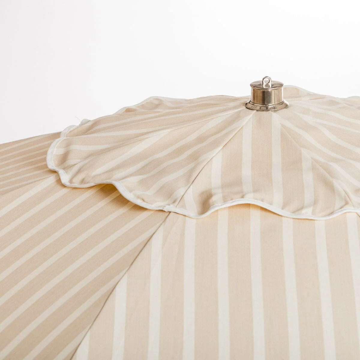 THE CLUB UMBRELLA - MONACO NATURAL STRIPE | On Order