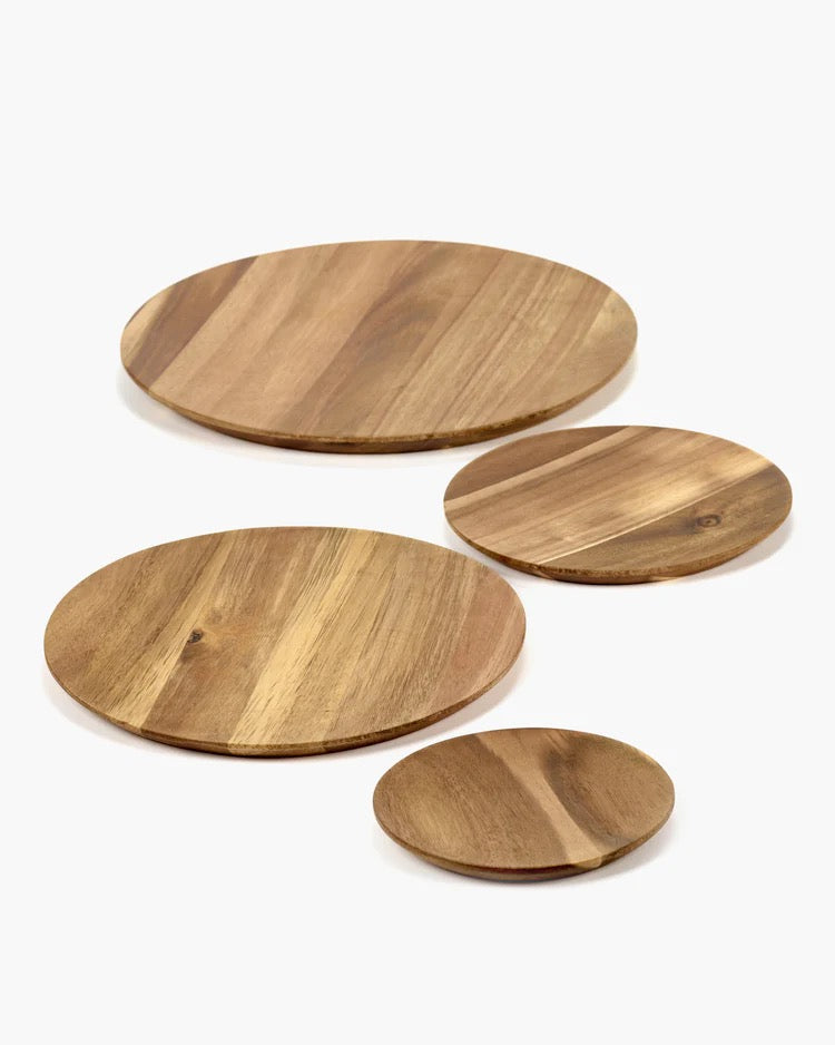 WOODEN PLATE XL DUNES