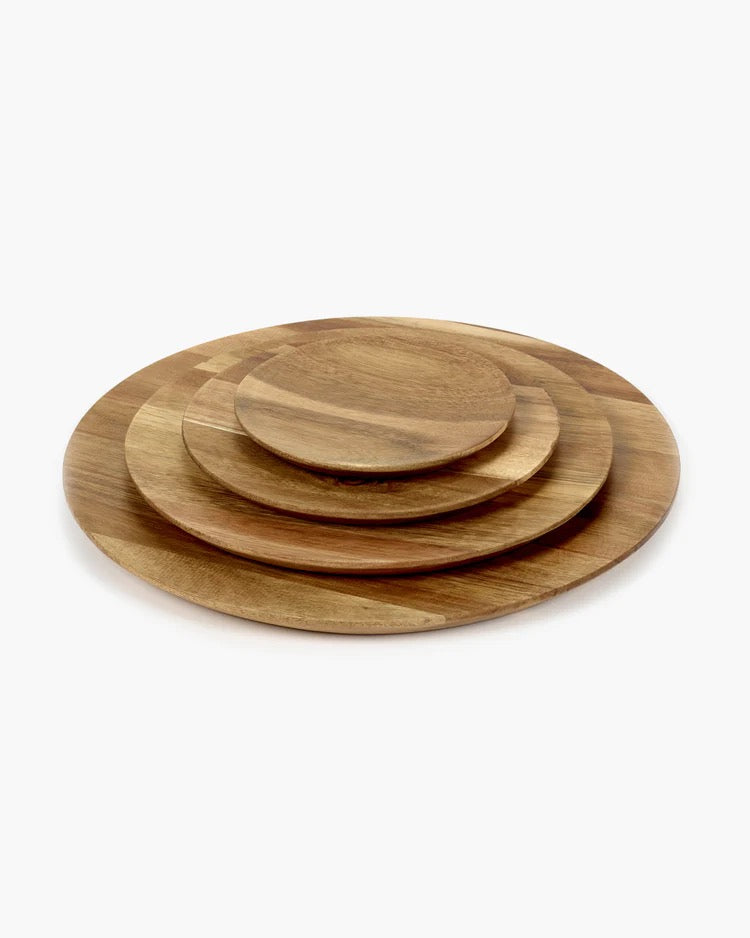 WOODEN PLATE XL DUNES