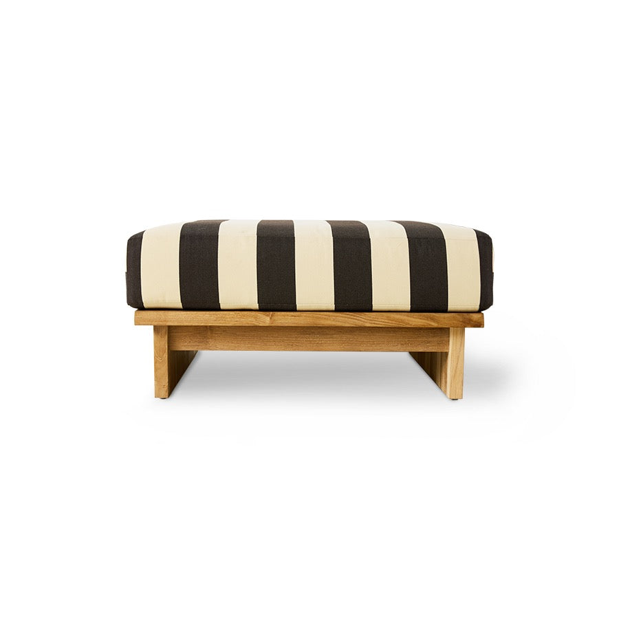 OUTDOOR HOCKER TEAK | On Order