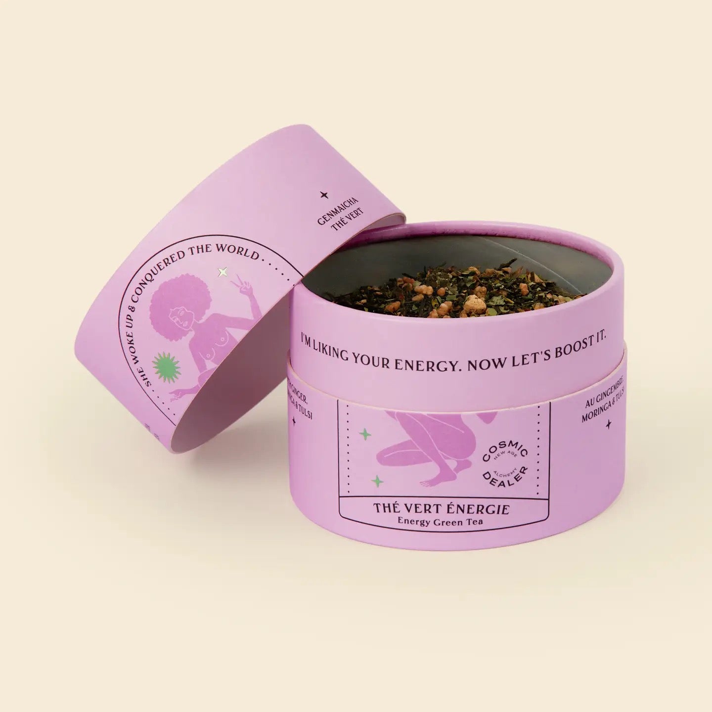 ENERGY TEA : GENMAICHA GINGER & TULSI