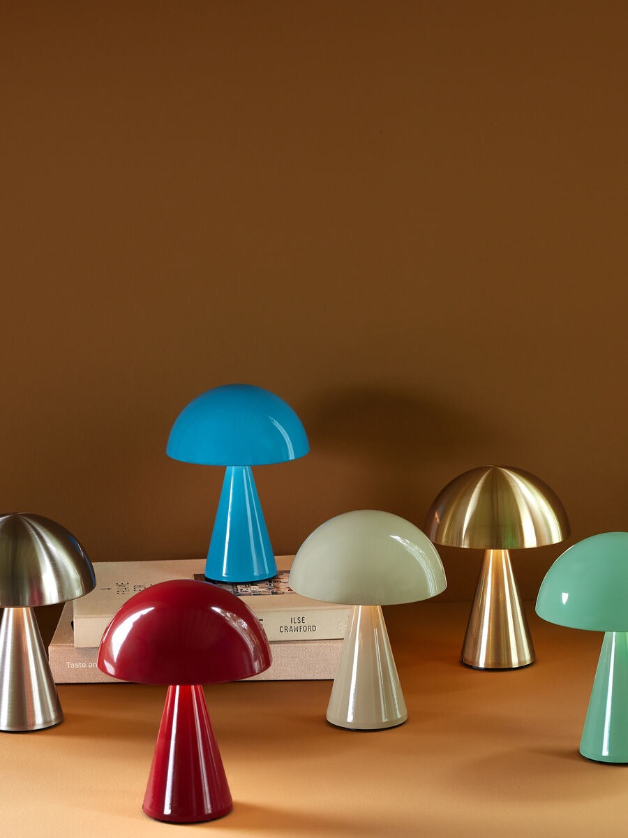 MUSH PORTABLE LAMP NICKEL