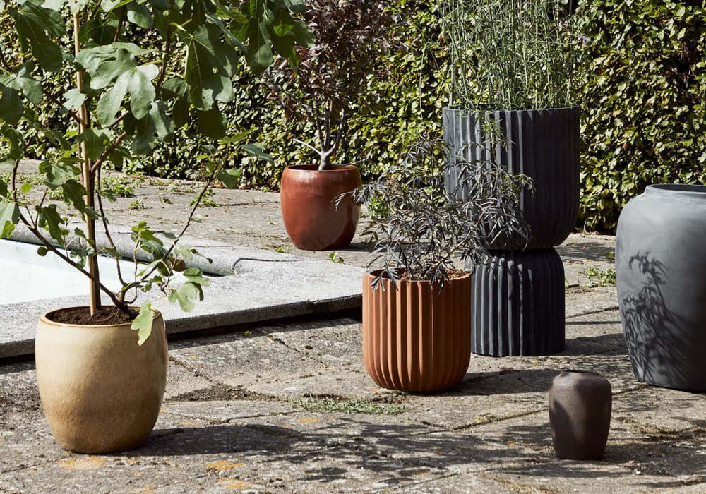 FIBER PLANTER TERRACOTTA L