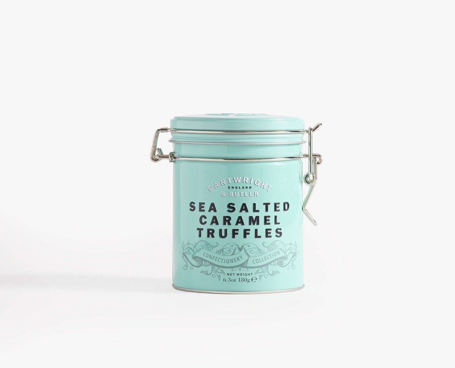 SEA SALTED CARAMEL TRUFFLES IN TIN
