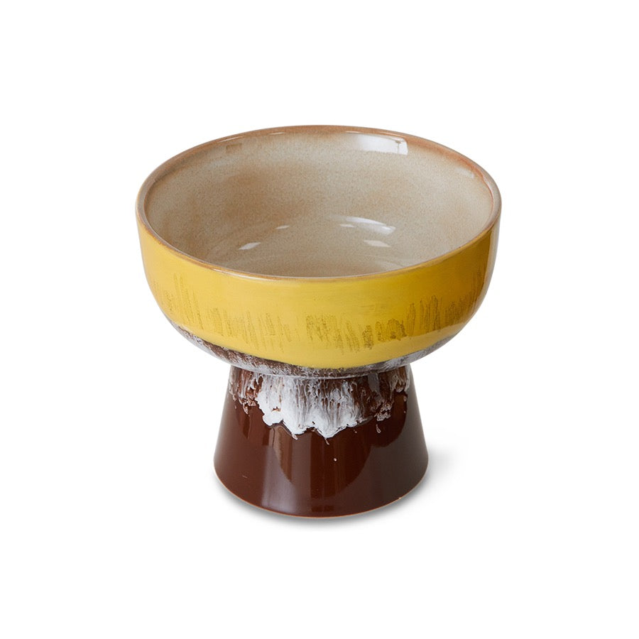 70's CERAMICS TAPAS BOWL ON BASE CREEK , L