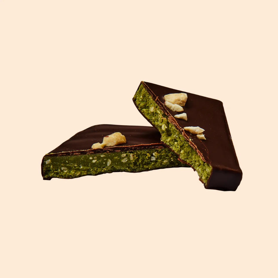 SINGLE NUT BUTTER CHOCOLATE | MATCHA & CASHEW NUT BUTTER
