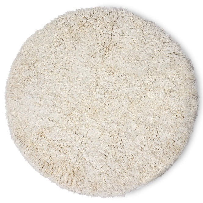 FLUFFY RROUND RUG | On Order