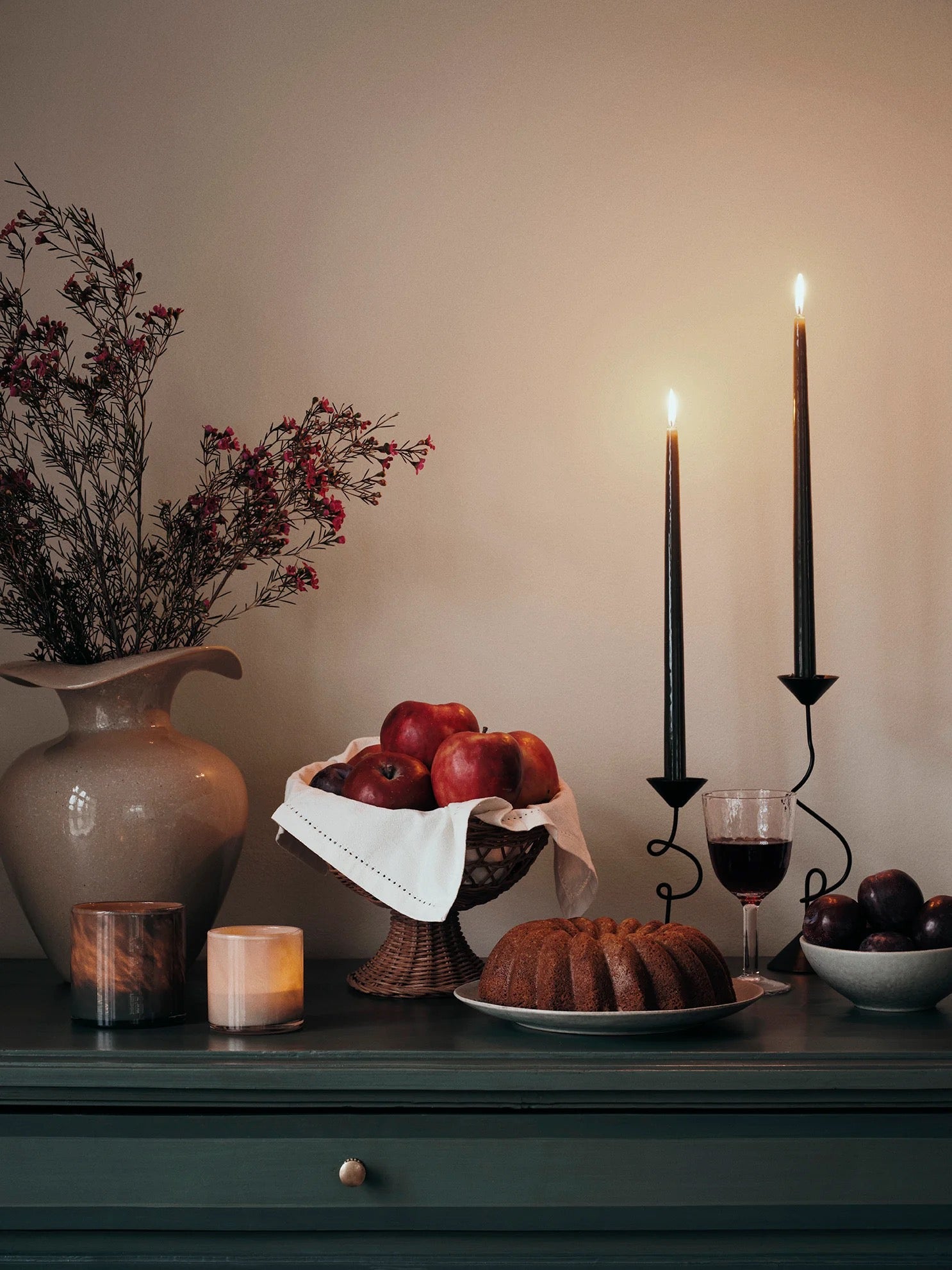 FLORENTINA VASE M GLOSSY