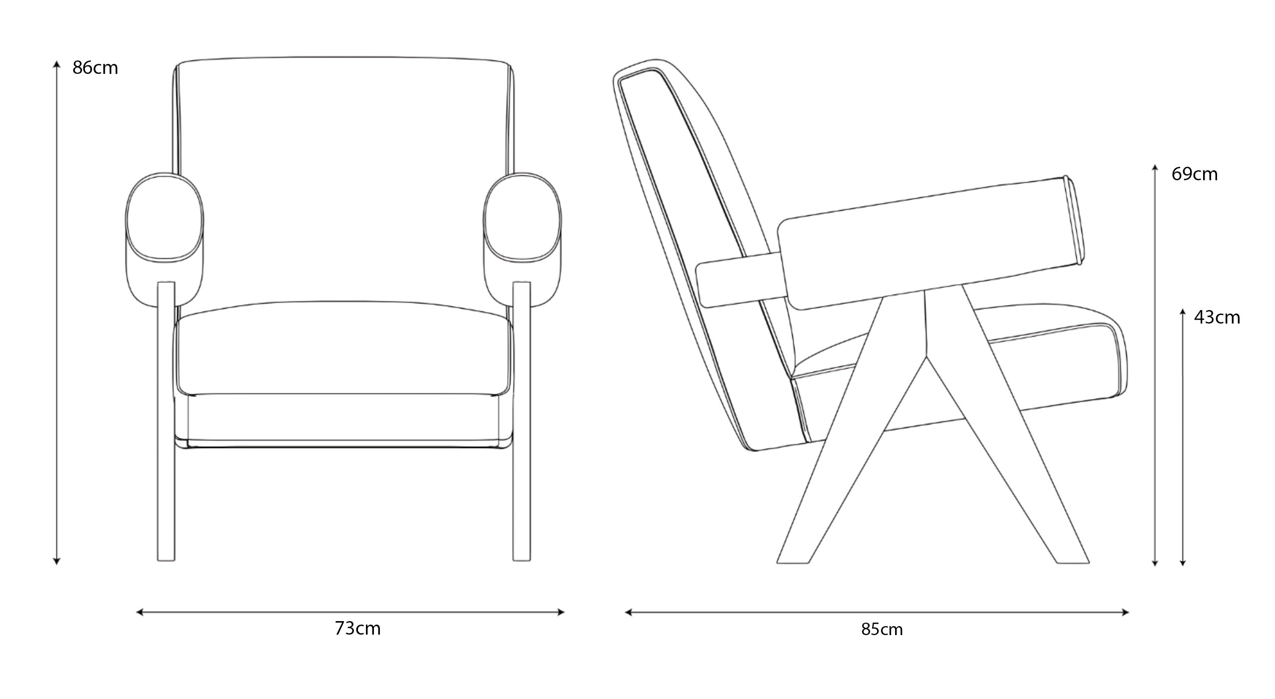 EASY LOUNGE ARM SOFA EUGENE | On Order