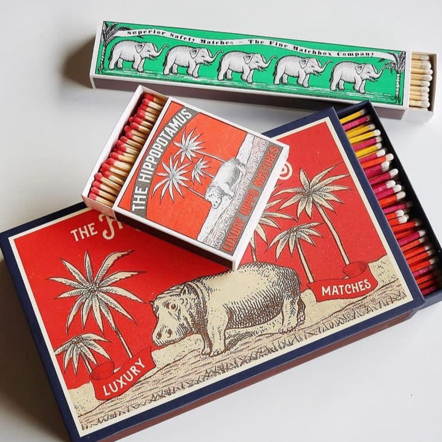 HIPPOPOTAMUS GIANT MATCHES