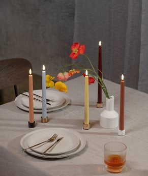 TAPER CANDLEHOLDER | CHROME