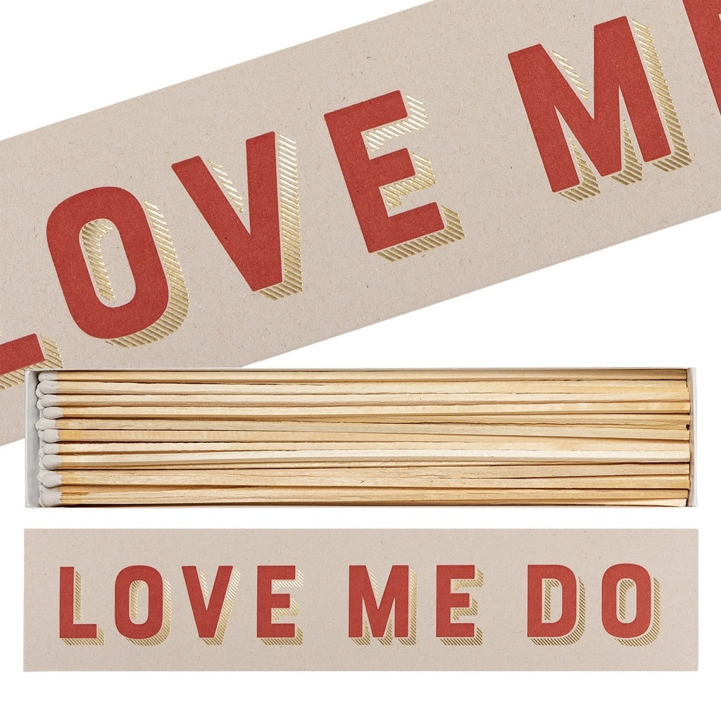 LOVE ME DO MATCHES