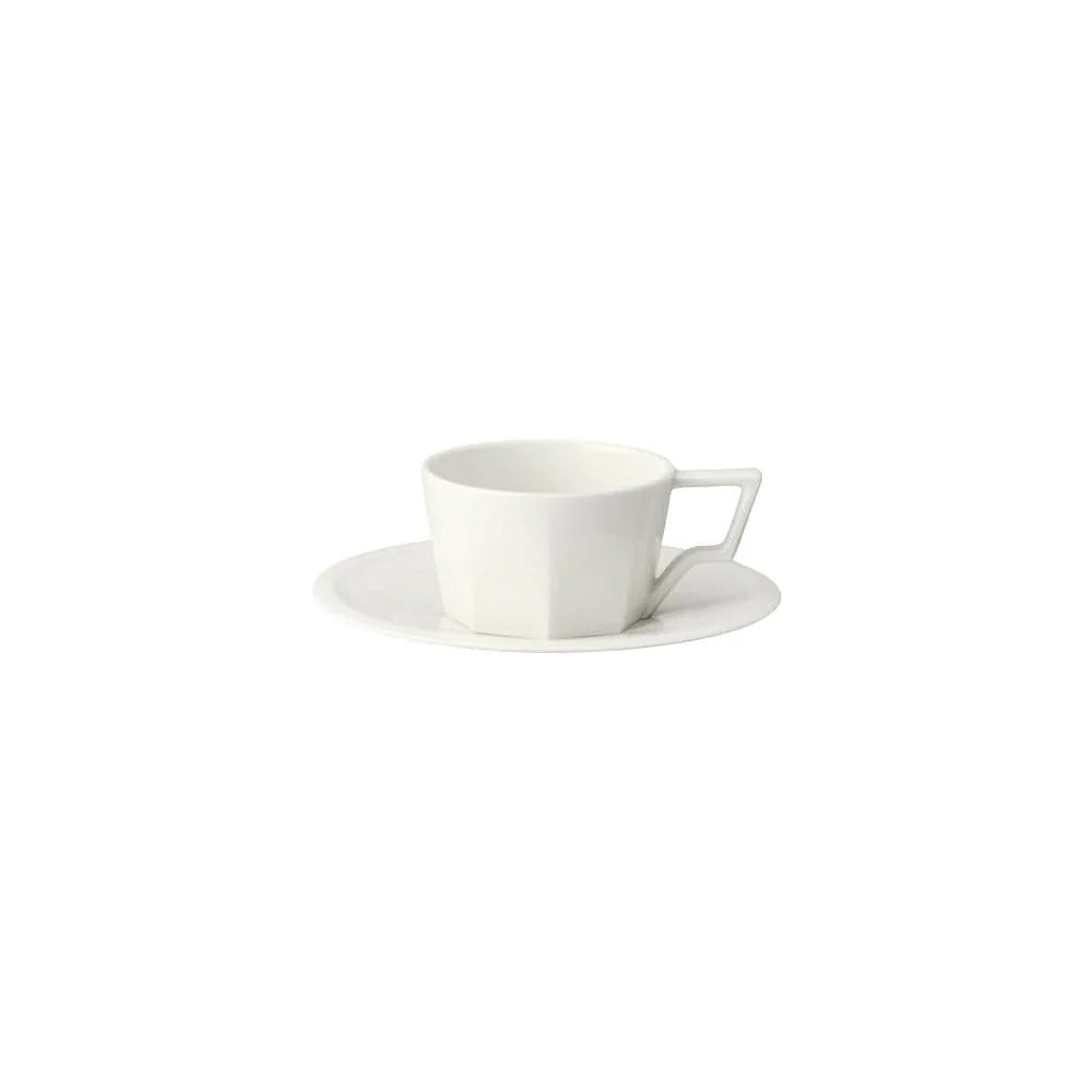 OCT CUP & SAUCER 80ML WHITE