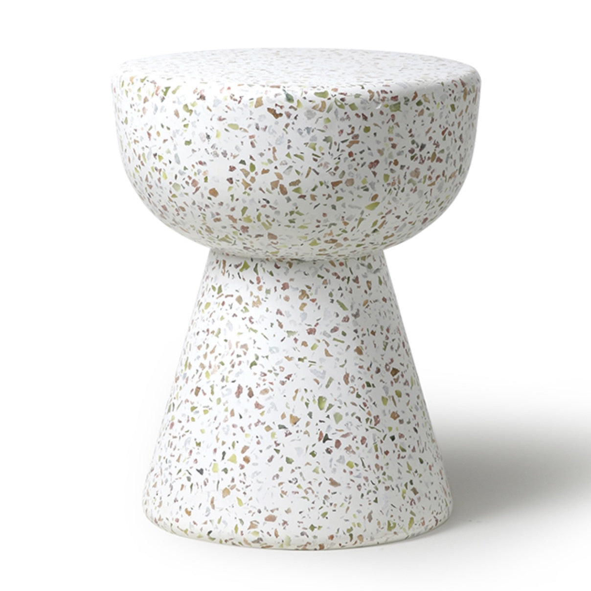 TERRAZZO SIDE TABLE ROUND