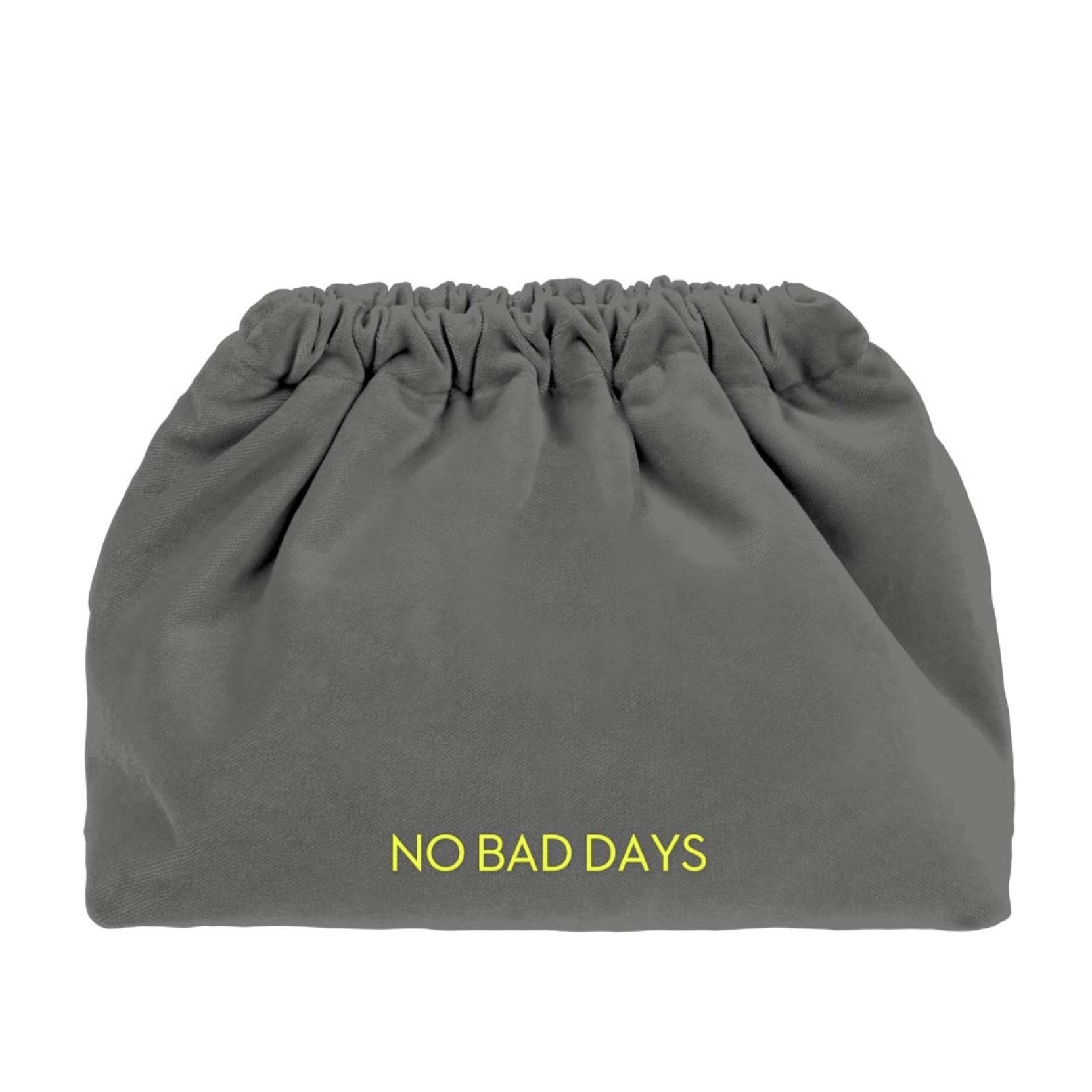 VELVET CLUTCH BAG - NO BAD DAYS
