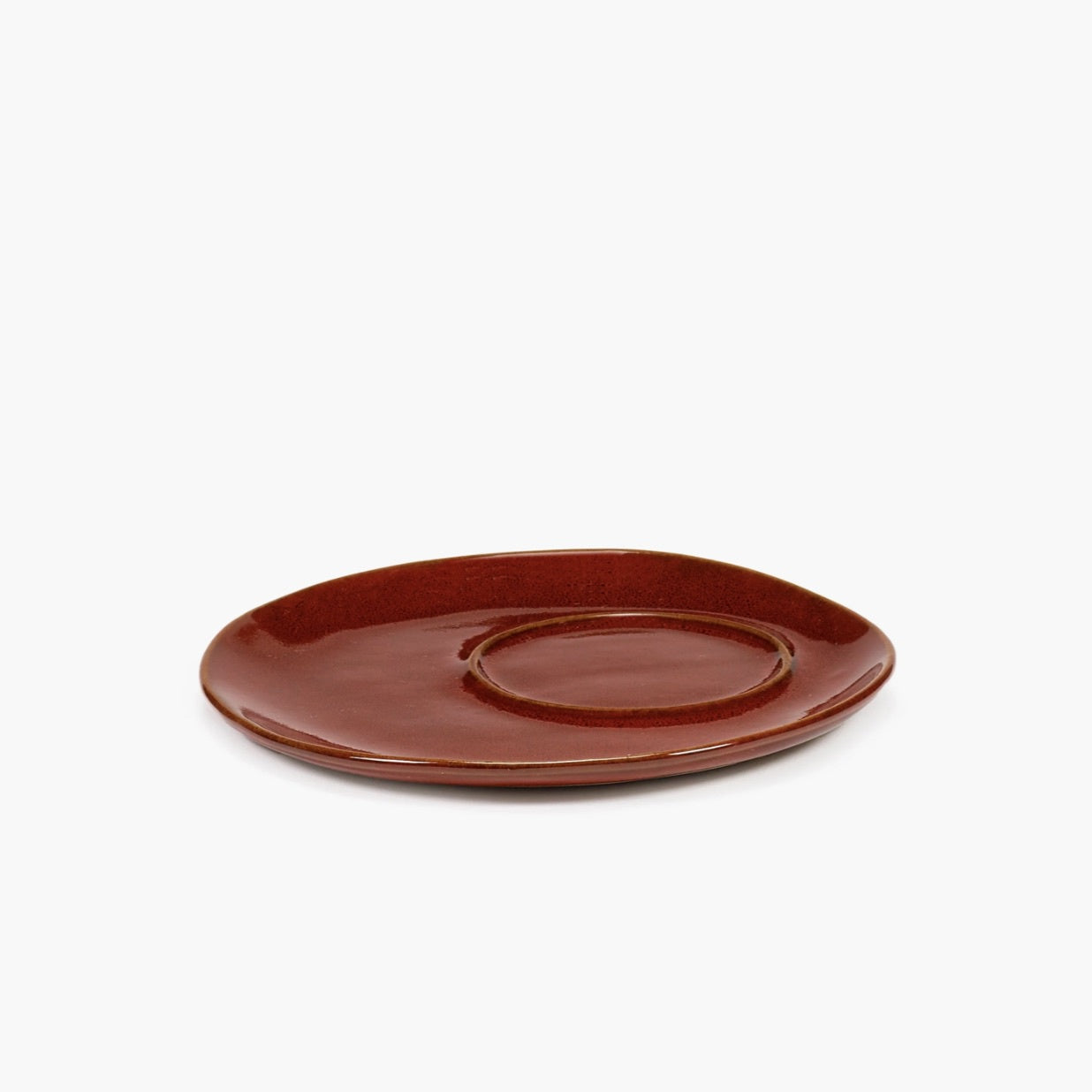 SAUCER COFFEE CUP VENETIAN RED LA MERE