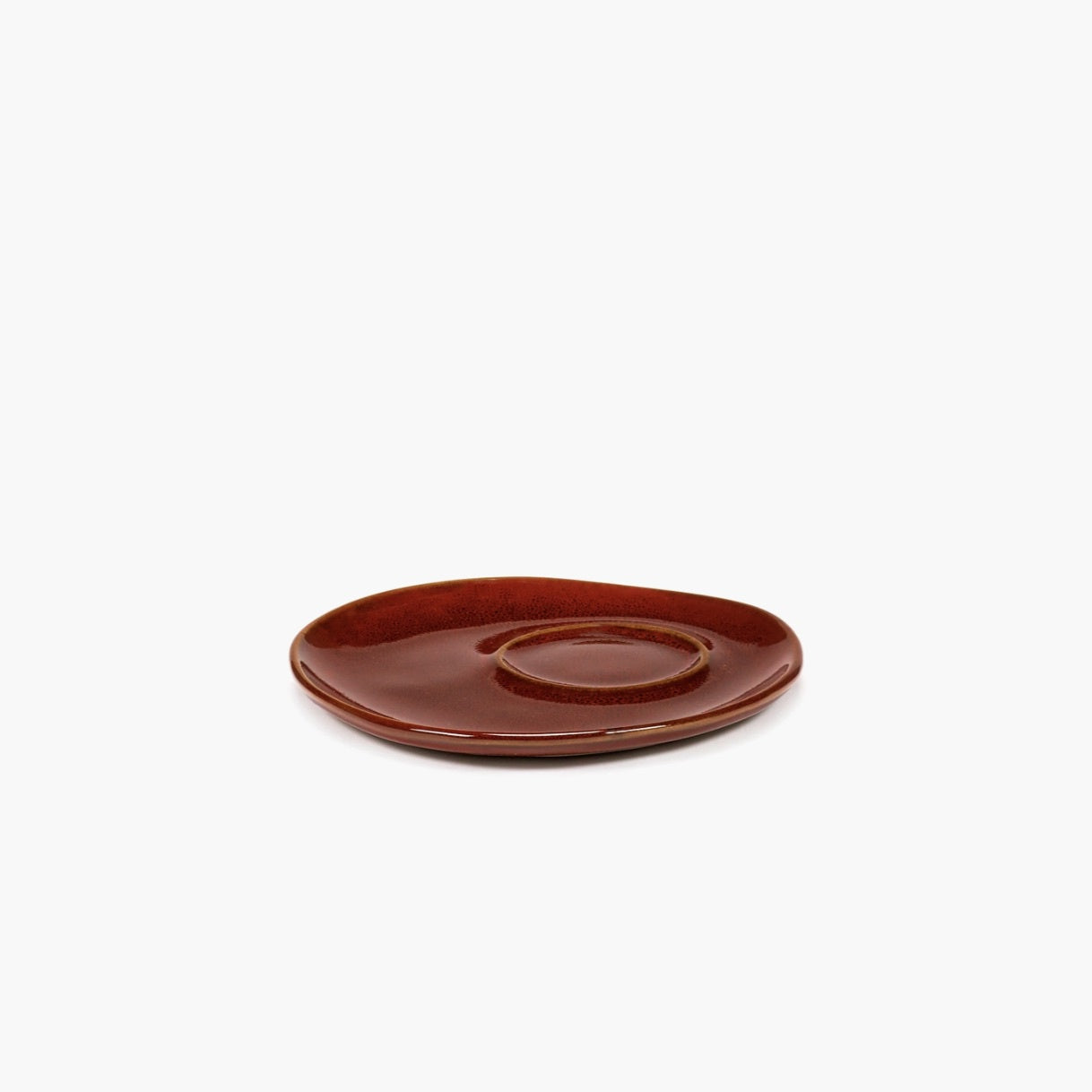 SAUCER ESPRESSO CUP VENETIAN RED LA MERE