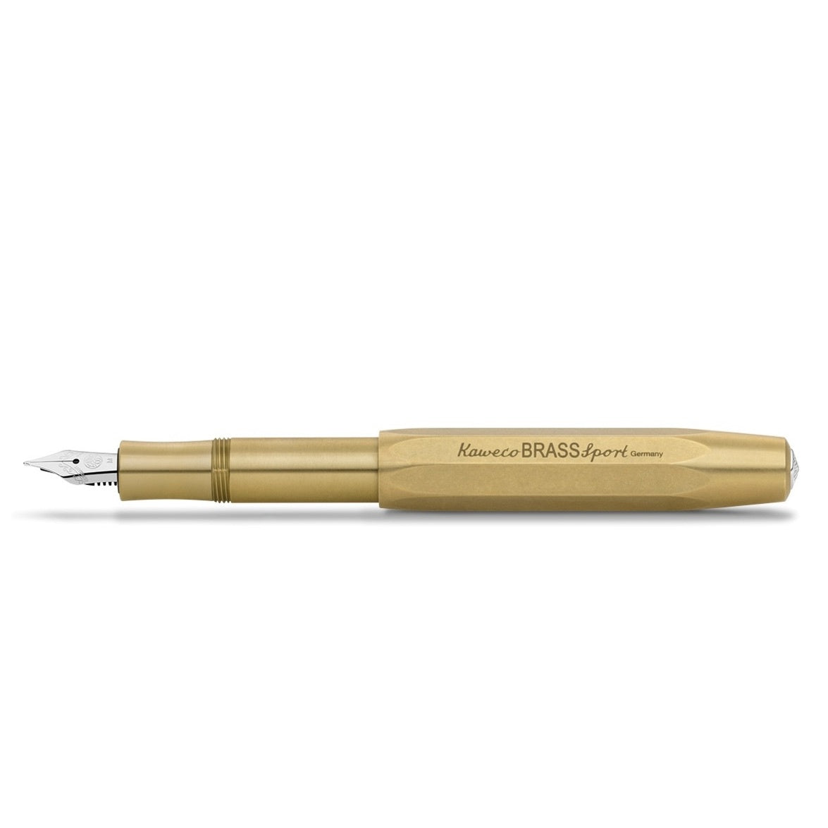 KAWECO AL SPORT FOUNTAIN PEN BRASS (MEDIUM)