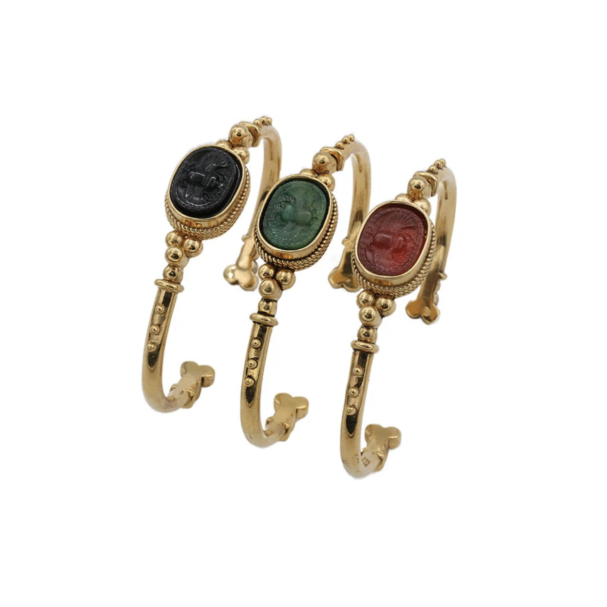 BRACELET ZANA AMULET | GREEN JASPER