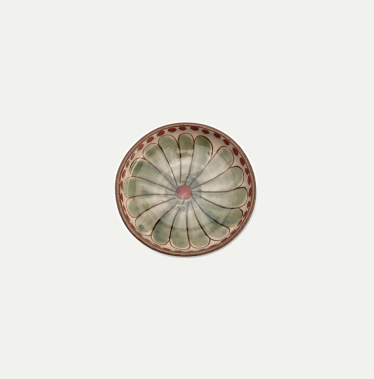 DAISY MINI PLATE RED