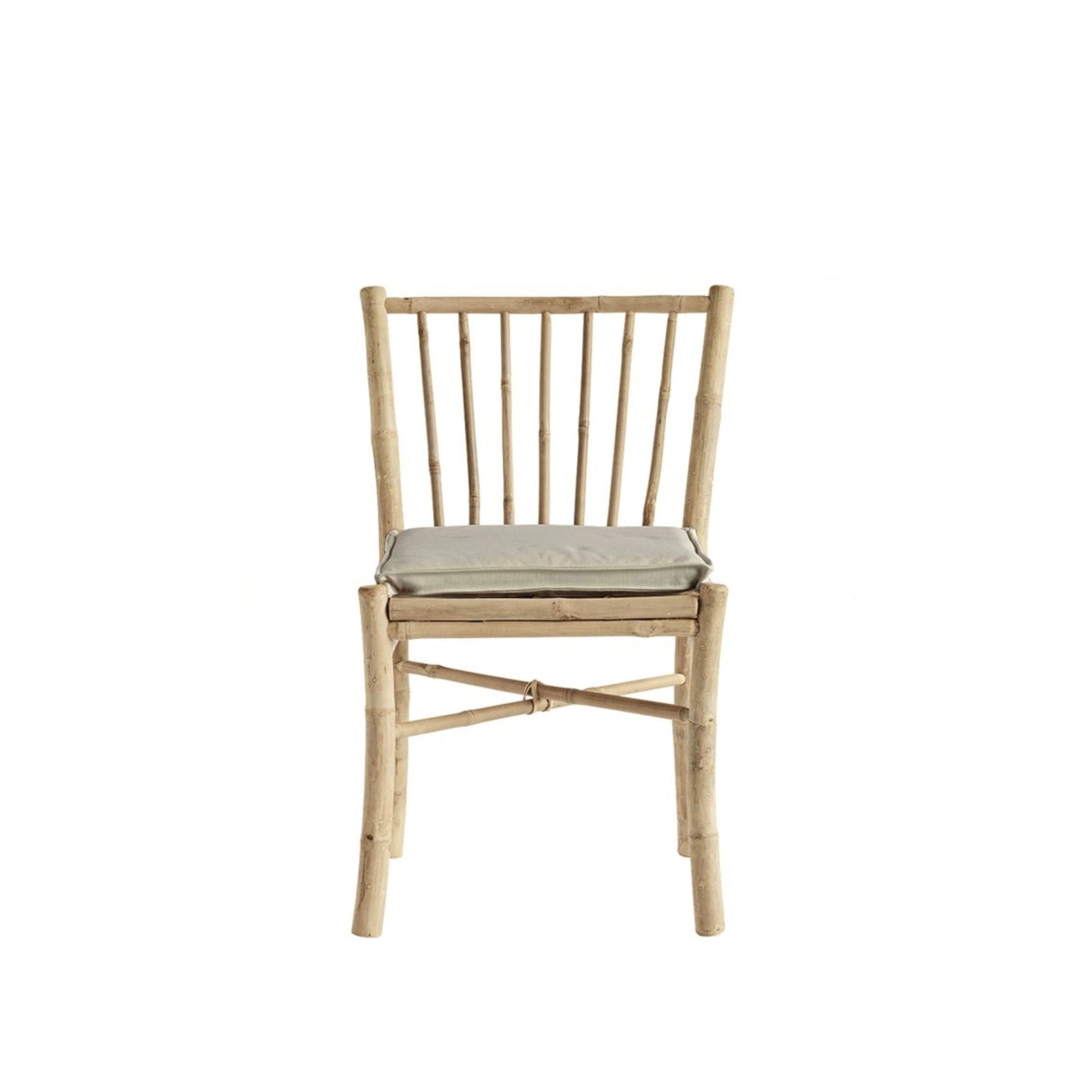 BAMBOO DINING CHAIR | SAND CUSHION | On Order