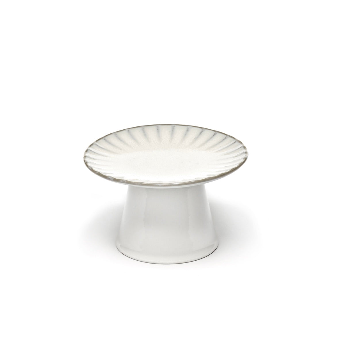 CAKE STAND S WHITE INKU