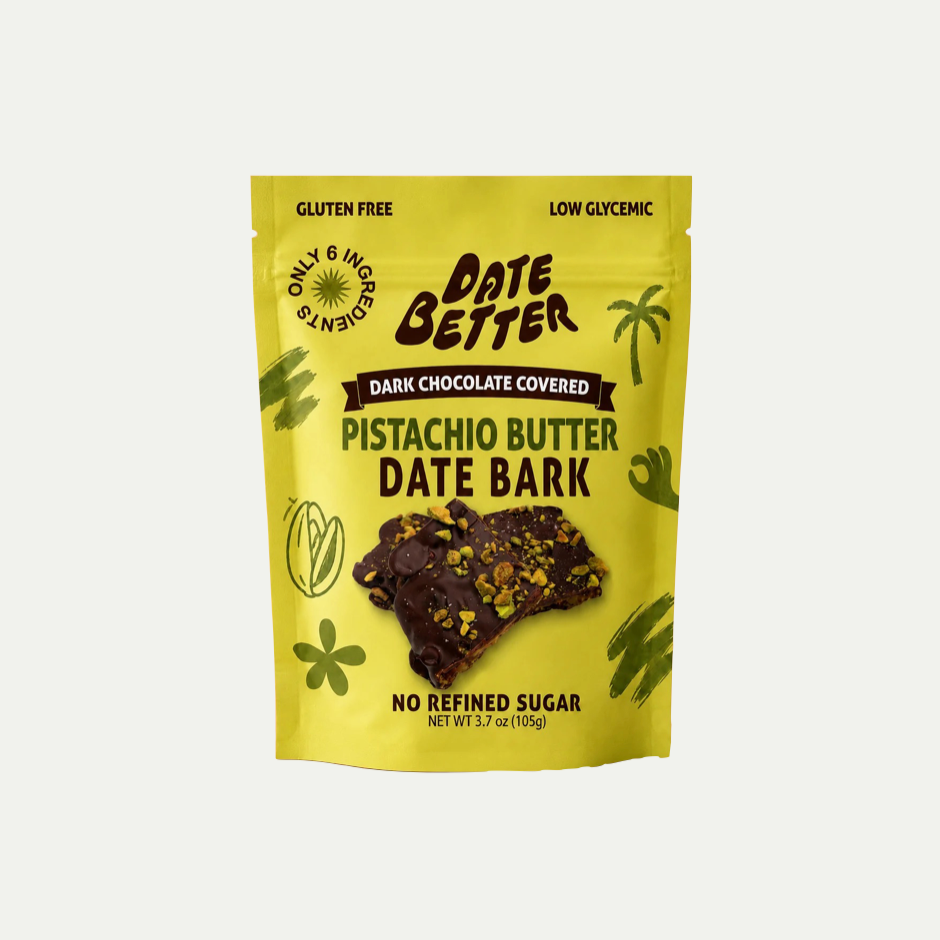 PISTACHIO BUTTER DATE BARK