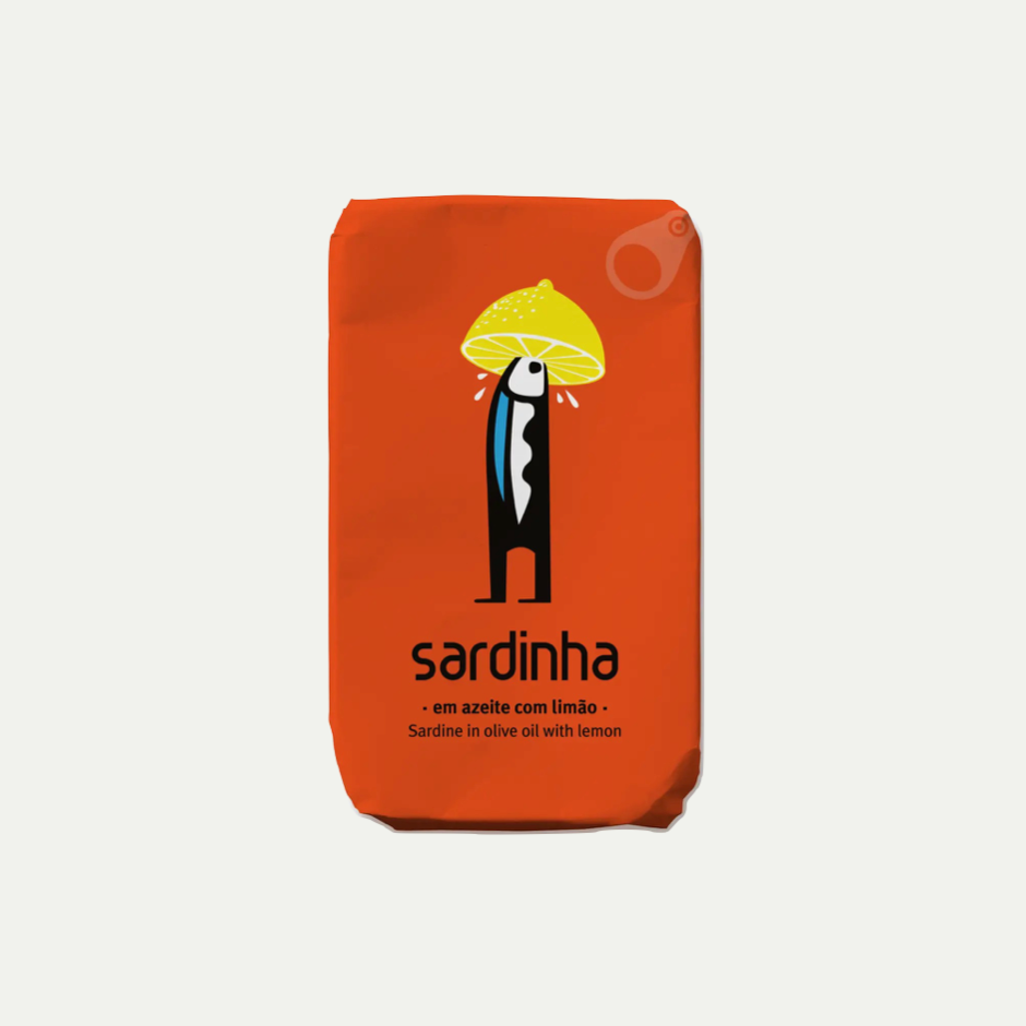 PREMIUM PORTUGUESE SARDINES WITH LEMON