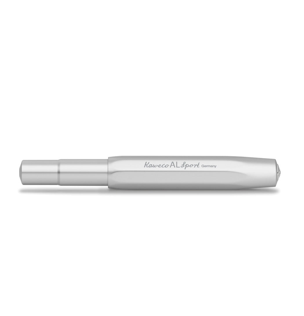 KAWECO AL SPORT FOUNTAIN PEN SILVER (MEDIUM)