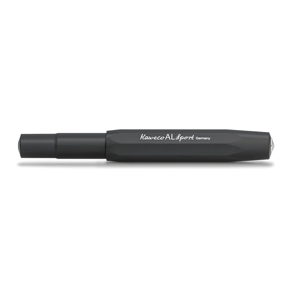 KAWECO AL SPORT FOUNTAIN PEN BLACK (MEDIUM)