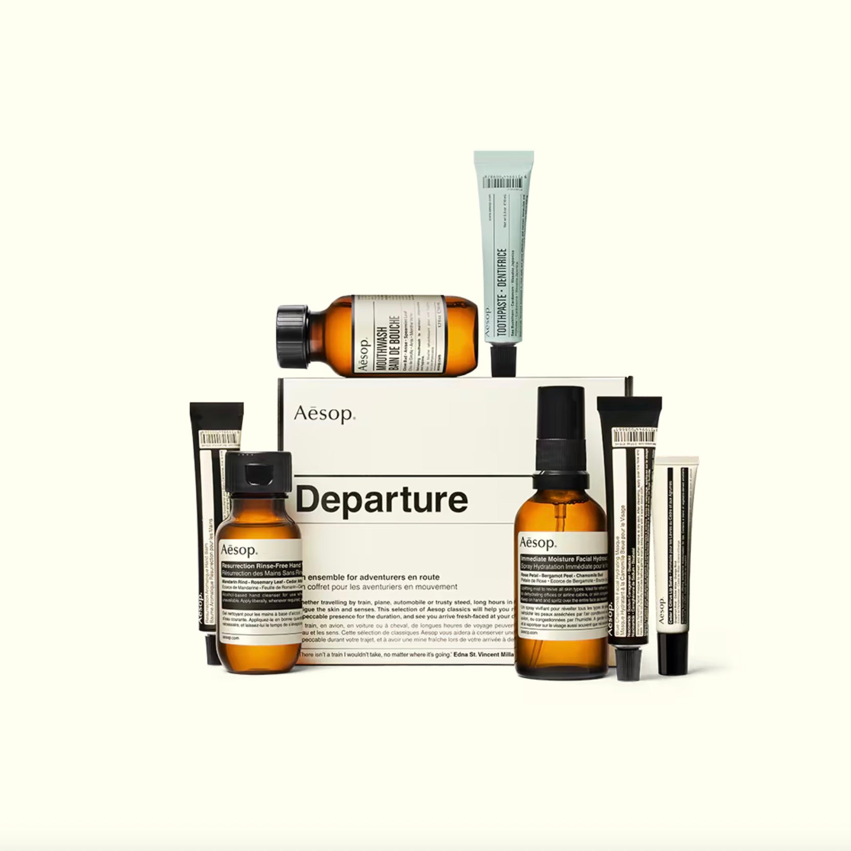 DEPARTURE TRAVEL KIT