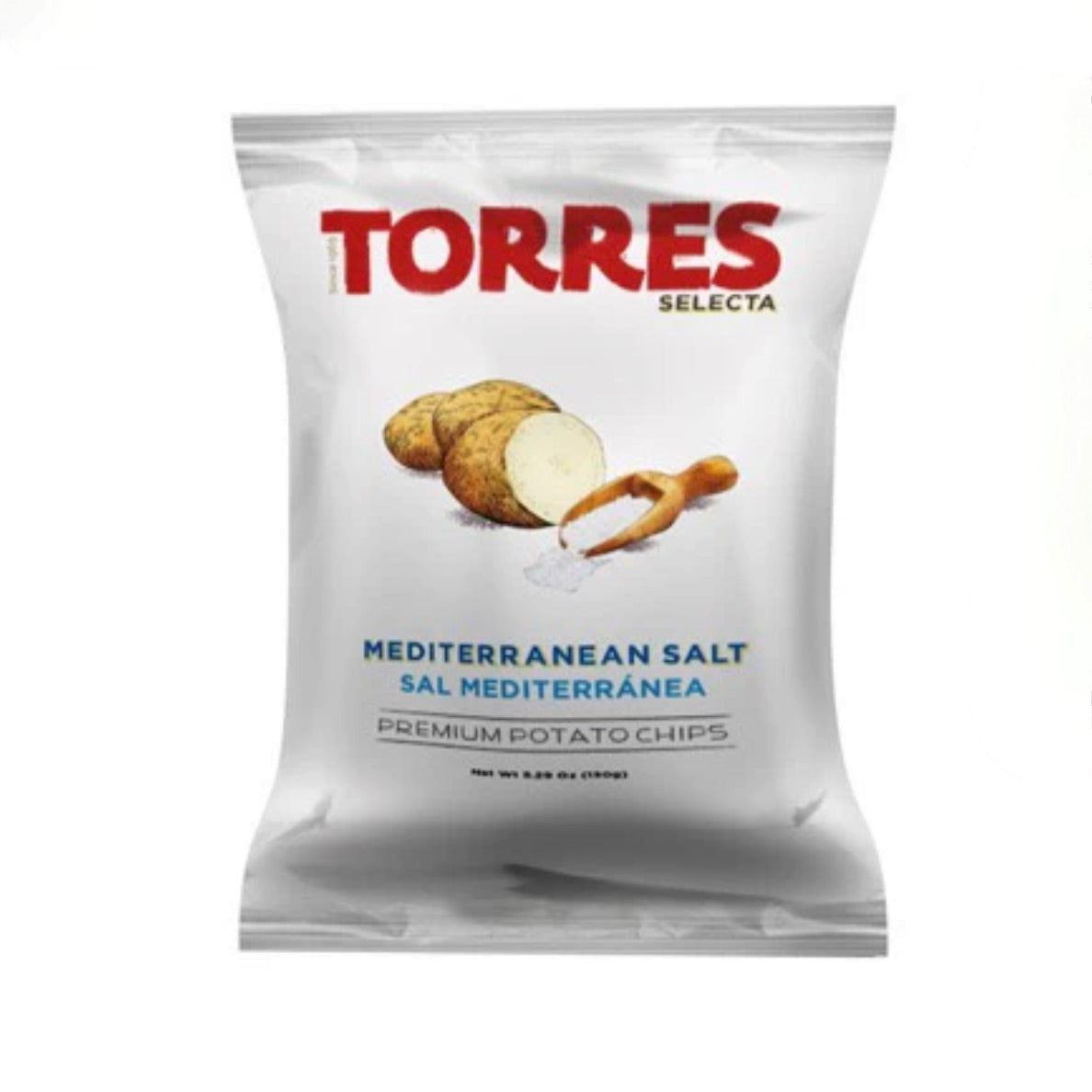 TORRES POTATO CHIPS MEDITERRENEAN SALT