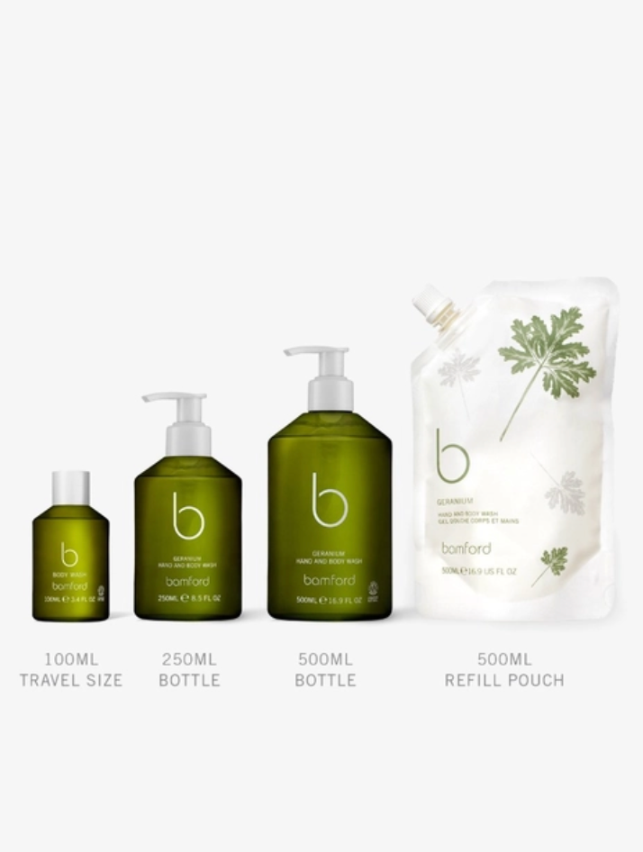 GERANIUM HAND AND BODY WASH 500ML