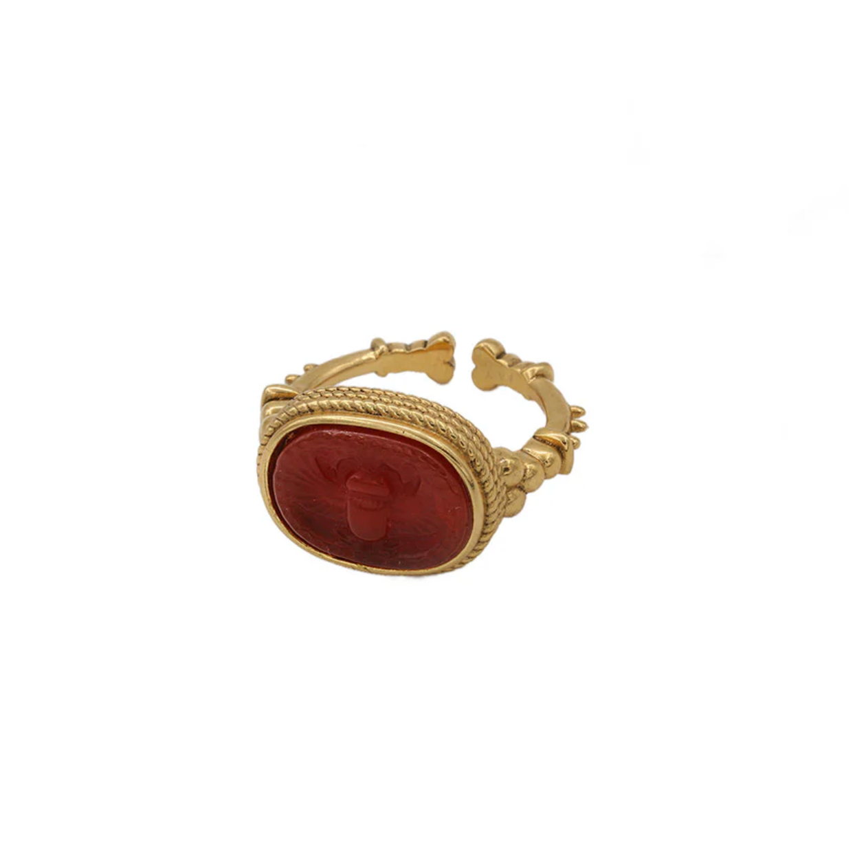 RING ZANA AMULET | CORNALINE