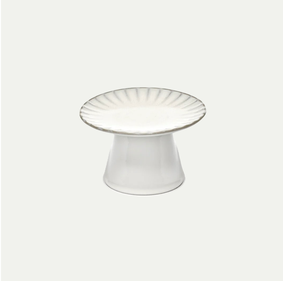 CAKE STAND S WHITE INKU