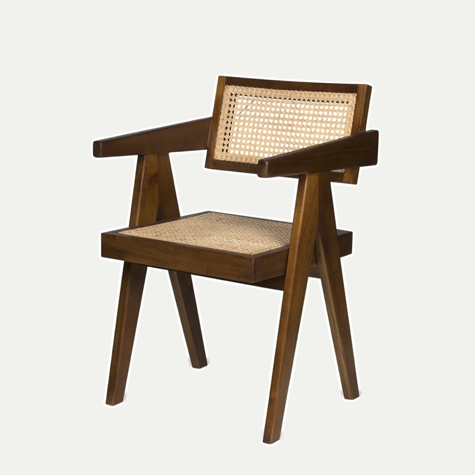 EASY LOUNGE CHAIR- DARK BROWN