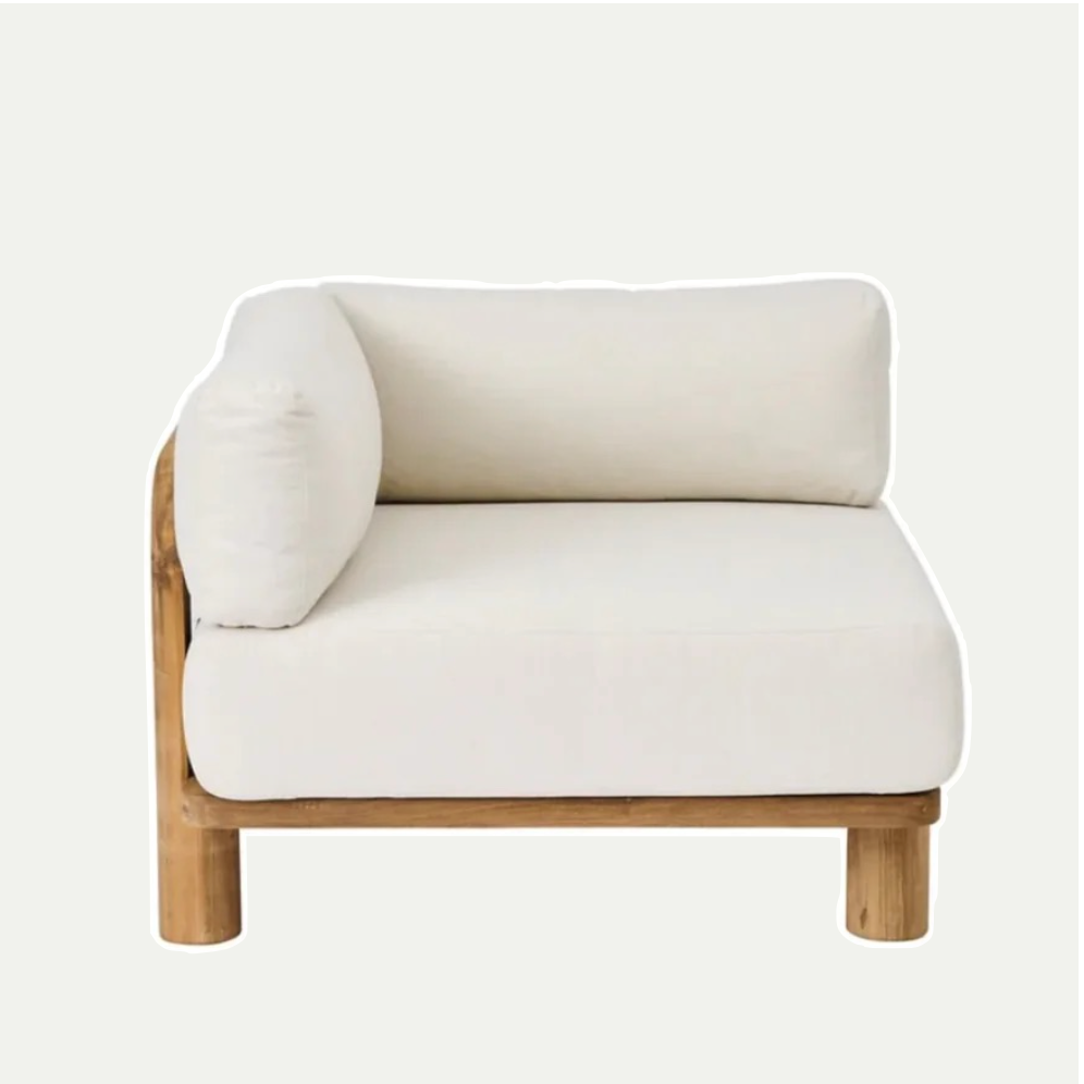 MODULE | RECYCLED TEAK | CORNER | On Order