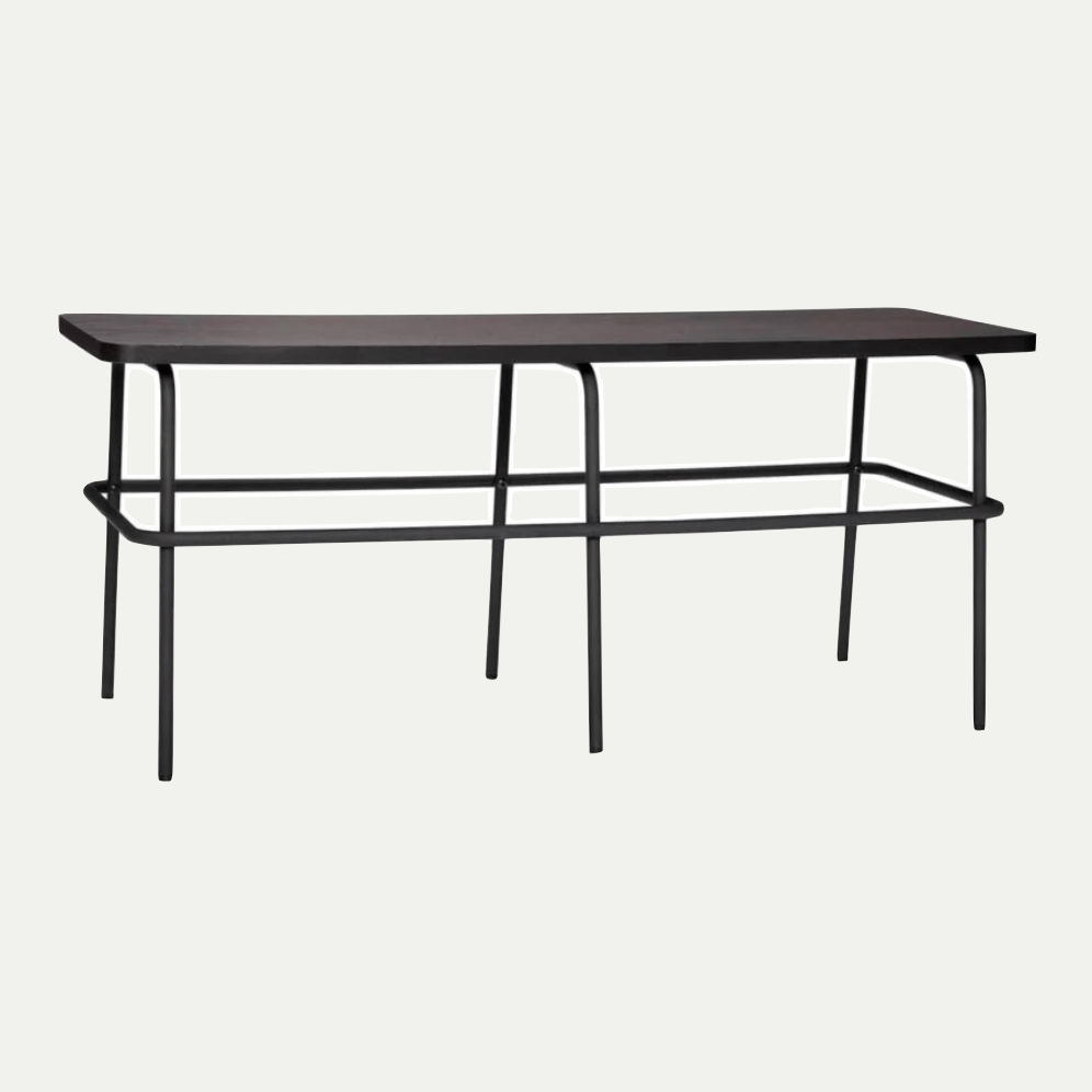 ASH BENCH BLACK