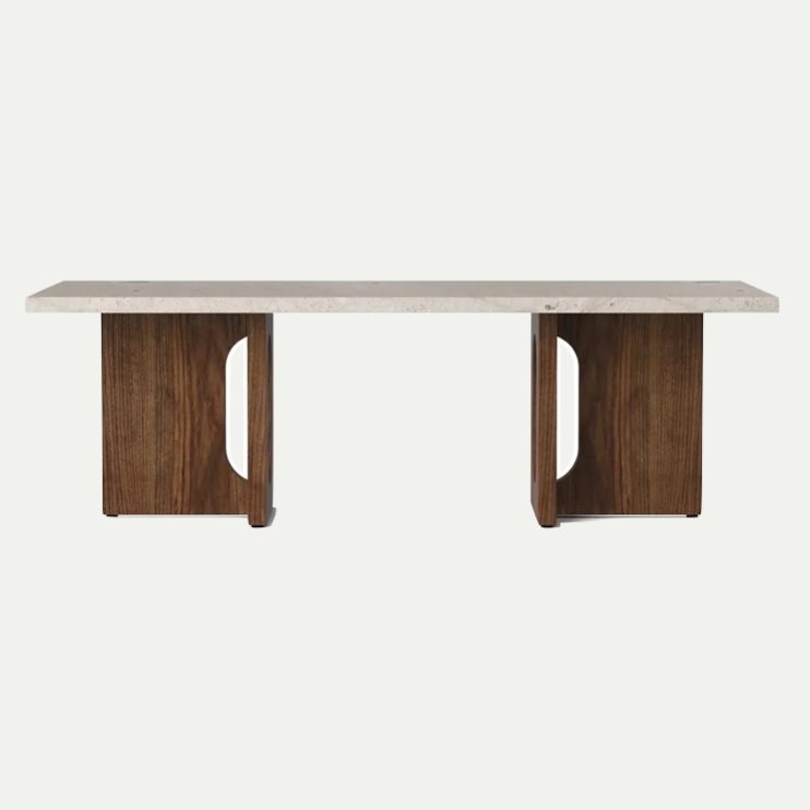 ANDROGYNE LOUNGE TABLE | WALNUT | KUNIS BRECCIA